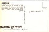 Car Postcard - MARMON OPERA COUPE  (1925) automobile - NL0502