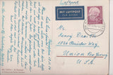 Greetings - Misc - Letter F initial - Hummel, 1954 postcard - NL0510