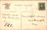 WY, YELLOWSTONE - Old Faithful geyser, Yellowstone Park postcard - NL0563