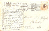 Easter - Anthropomorphic hen pulling a cart of eggs - Tuck postcard - NL0567