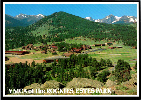 CO, ESTES PARK - YMCA of the Rockies Bird Eye view postcard - NL0575