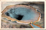 WY, YELLOWSTONE - Morning Glory Spring, Yellowstone Park postcard - NL0587