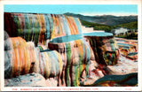 WY, YELLOWSTONE - Mammoth Hot Springs Terraces, Yellowstone Park postcard - NL0591