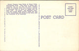 WY, YELLOWSTONE - Grand Canyon from Lower Falls, Yellowstone Park postcard - NL0593