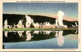 WY, YELLOWSTONE - Geyser Hill, Upper Basin, Yellowstone Park postcard - NL0594