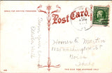 Easter - white bunny rabbit - H Wessler postcard - NL0601