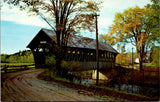 VT, COVENTRY - Covered Bridge postcard - NL0675
