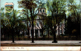 NV, CARSON CITY - Capitol bldg with shield postcard - NL0679
