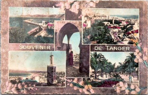 Foreign postcard - TANGER, Morocco - Souvenir of - NL0691