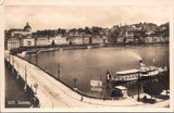 Foreign postcard - LUZERN, Switzerland - Lucerne 1936 RPPC - NL0696