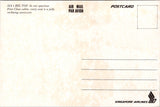 Plane postcard - SINGAPORE Airlines - 5 different card lot- NL0721