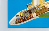 Plane postcard - SINGAPORE Airlines - 5 different card lot- NL0721