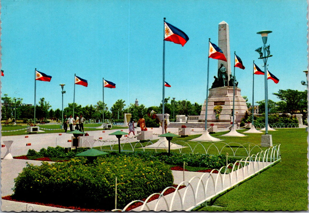 Foreign postcard - MANILA, Philippines - Luneta Park, Dr Jose Rizal - NL0741