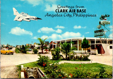 Foreign postcard - ANGELES CITY, Philippines greetings postcard - NL0754