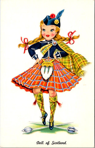 People - Native Dress - SCOTLAND (doll of) - NL0761