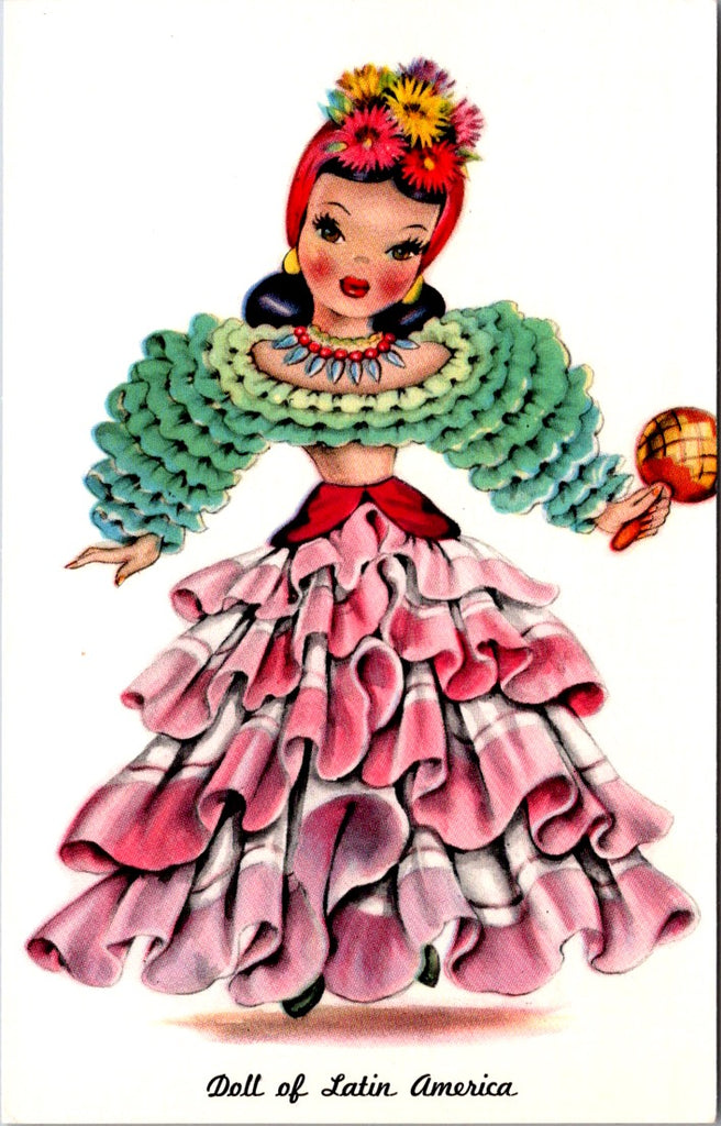 People - Native Dress - LATIN AMERICA (doll of) - NL0764