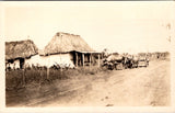 Foreign postcard - Philippines - hut, family, Horse, chicken - NL0769