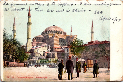 Foreign postcard - ISTANBUL, Turkey - Ste Sophie Mosque - NL0774