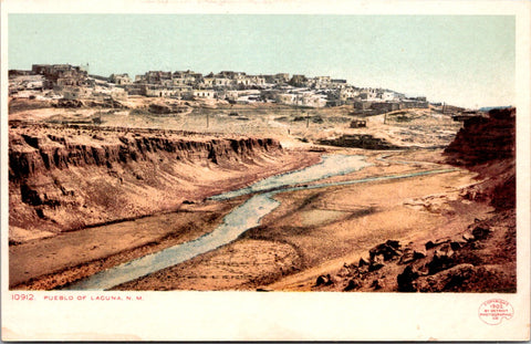 NM, LAGUNA - Pueblo of Laguna, NM - Detroit Photographic postcard - NL0812
