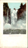 WA, SNOQUALMIE - Falls up close - Detroit Photographic postcard - NL0816