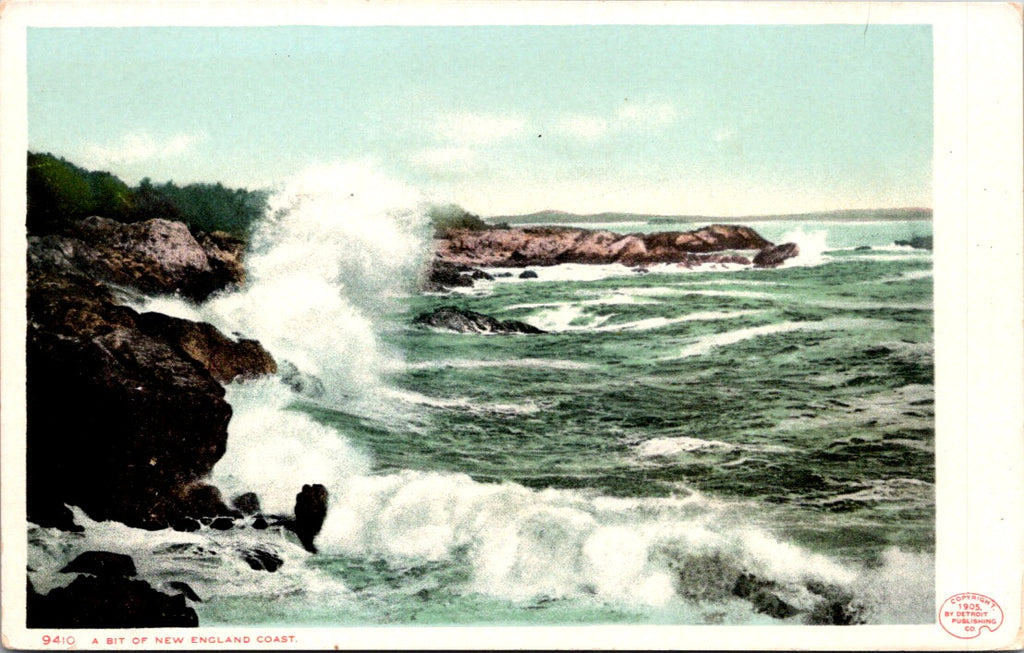 Unknown Location - A BIT OF NEW ENGLAND COAST - Detroit Publishing Co postcard - NL0826