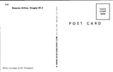 Plane postcard - SHAWNEE Airlines, Douglas DC-3 - NL0881