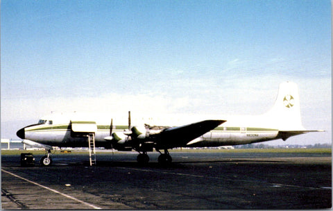 Plane postcard - SHAMROCK Airlines, Douglas DC-6 - NL0883