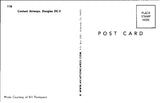 Plane postcard - CONTACT Airways, Douglas DC-3 - NL0884