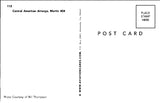 Plane postcard - CENTRAL American Airways, Martin 404 - NL0885