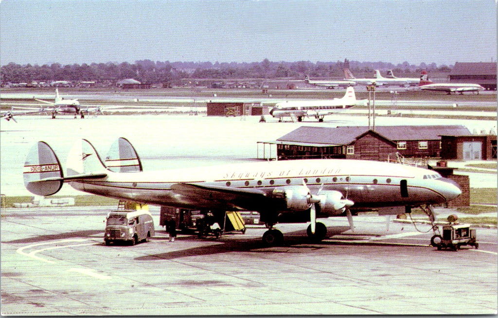 Plane postcard - SKYWAYS of London, Lockheed Constellation - NL0903
