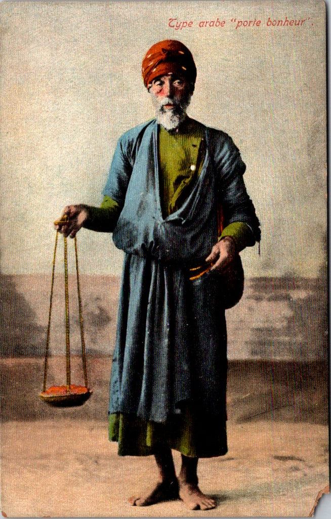 People - Native Dress - EGYPT - close up of man - NL0931