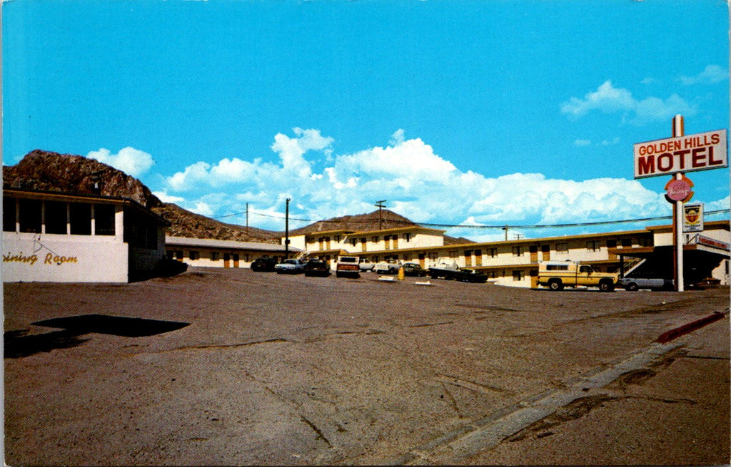 NV, TONOPAH - Golden Hills Motel postcard - NV0019