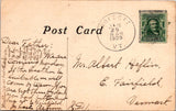 VT, GRAND ISLE - Adams Landing - shoreline and buildings postcard - QC0032