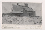 RI, BLOCK ISLAND - Sandy Point Life Saving Station - JL & CH Seddon postcard - Q