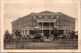 Canada - Espanola, ON - Espanola Hotel, cars, people etc postcard - QC0058