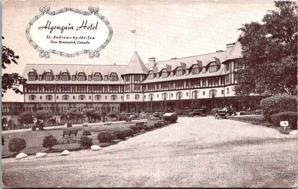 Canada - ST ANDREWS, NB - Algonquin Hotel postcard - R00492