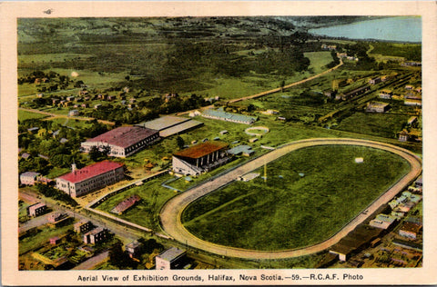 Canada - HHALIFAX, NS - Exhibition Grounds BEV postcard - R00512