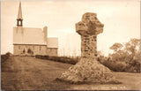 Canada - GRAND PRE, NS - church, monument in Memorial Park RPPC - R00578