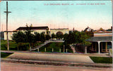 ME, OLD ORCHARD BEACH - Sea Side Park entrance, buildings postcard - R00845
