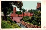 MA, Springfield - Water Shops, U S Armory - Detroit Photographic postcard