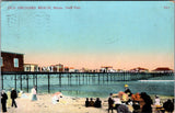 ME, OLD ORCHARD BEACH - Steel Pier, buildings, people postcard - R01003
