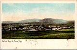 Canada - SUTTON, QC - Bird Eye View - 1912 postcard - S01475