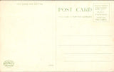 WI, Superior - Great Northern Power Co dam, with a man in a hat postcard - S0155