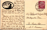 Greetings - Misc - Fantasy silhouette - Georg Plischke postcard - SL2137