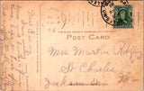 MI, Ludington - First National Bank postcard - SL2416