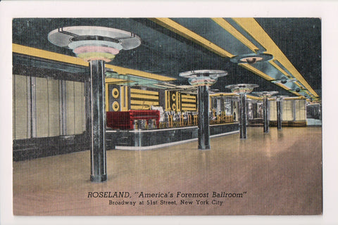 NY, NEW YORK CITY - Roseland - Ballroom on Broadway at 51st St postcards - SL2760