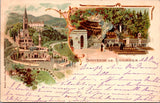 Foreign postcard - LOURDES, France - @1899 Souvenir of multi view - SL2901