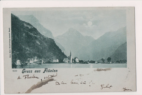 Foreign postcard - FLUELEN, Switzerland - Gruss aus - SL2920