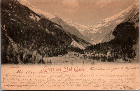 Foreign postcard - BAD GASTEIN, Austria - Gruss aus  - SL2928