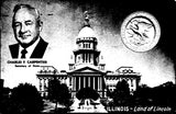 IL, ILLINOIS - Charles F Carpentier, Capitol Building - 1958 postcard - SL2988
